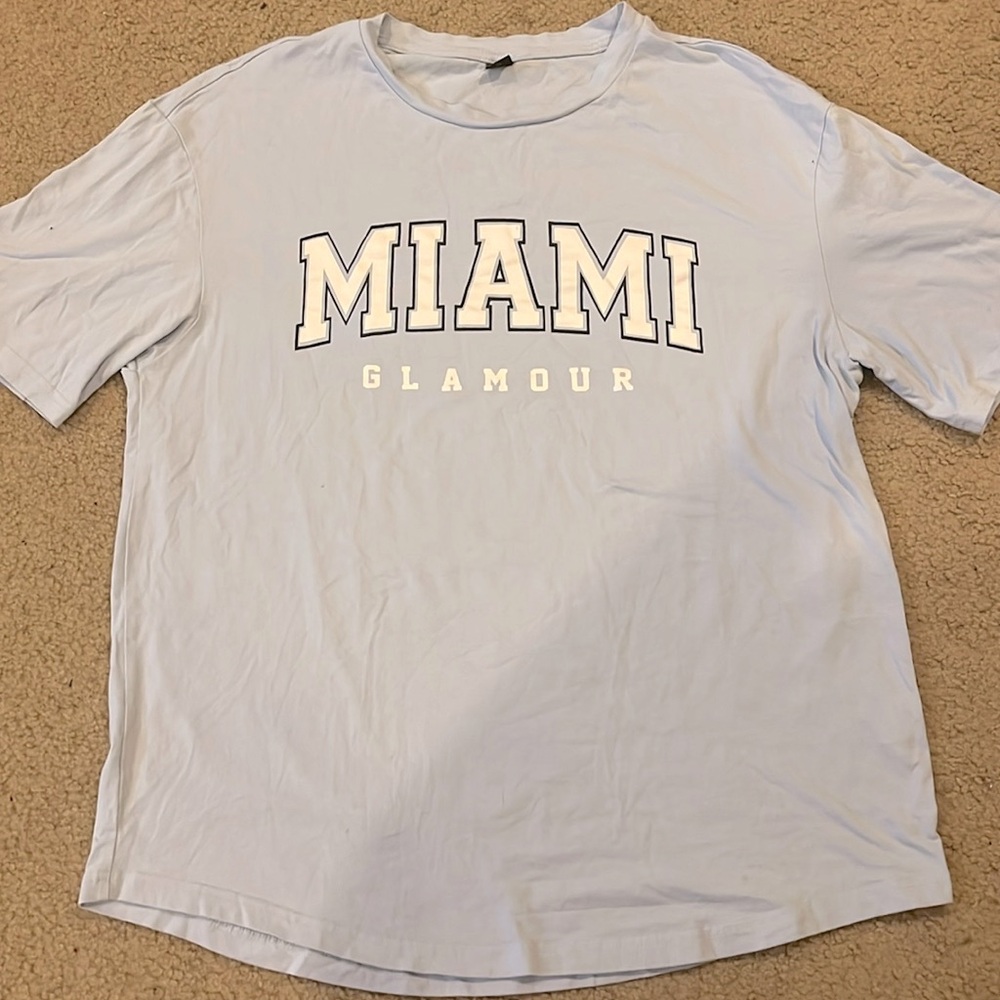 ‘Miami Glamour’ stylish T-shirt size men’s medium